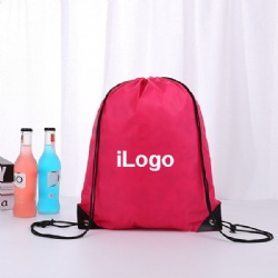 210D Polyester Drawstring Backpacks