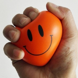 2 1/2 inch Smiling Stress Ball