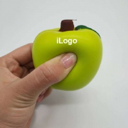 2 1/2 inch Apple Stress Ball