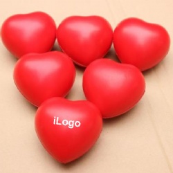 2 3/4 inch Heart Stress Ball